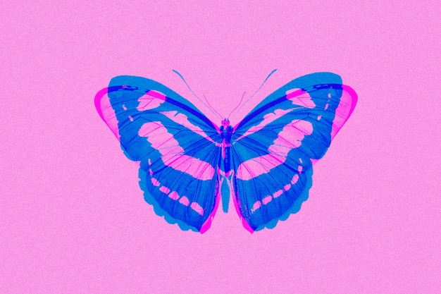 El significado del símbolo de la mariposa azul