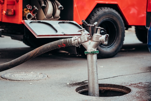 La fuga de gas como símbolo de peligro y contaminación