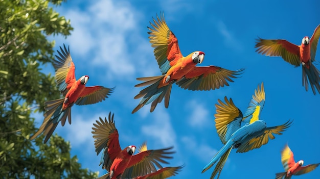 Las cotorras: un símbolo de libertad y adaptación en la naturaleza