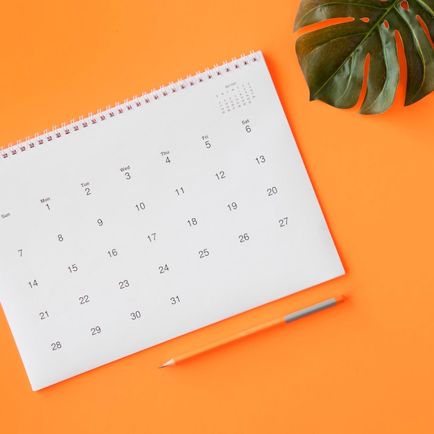 Qué significa soñar con calendario