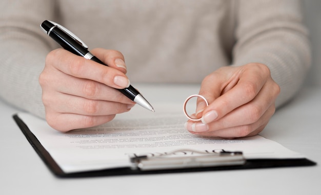 Qué significa soñar con divorcio